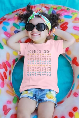 Image of BANGELY 100 Days of School Shirts for Kids Back to School Graphic Tee 100 Days Celebration Tshirt Elementary Student Gift