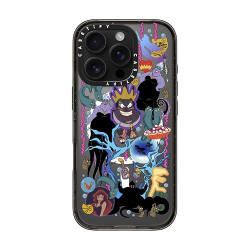 Coque CASETiFY Ursula iPhone 16 Pro noire transparente MagSafe - 2
