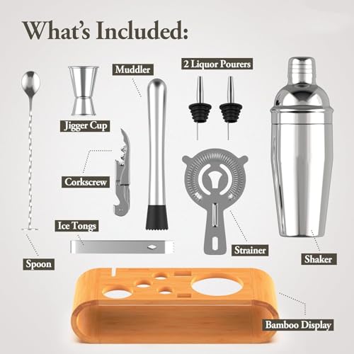 Kit Coqueteleira, Kit Bartender, Kit Barman,Coqueteleira Inox, Kit Drink, Kit Bar, Coqueteleira Drin