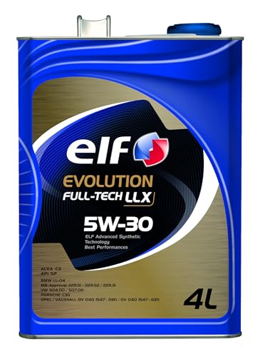 Amazon | エルフ(ELF) エンジンオイル EVOLUTION FULL TECH LLX 5W-30