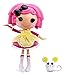 Lalaloopsy Crumbs Sugar Cookie 33cm con Topolino-Bambola Pasticcera con Vestito e Scarpe intercambiabili Rosa e Gialli-Confezione Riutilizzabile-età: 3+ Anni, Multicolore, 576884C3