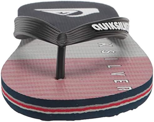 Quiksilver MOLOKAI Massive 3 Point Sandal mens,Black/Grey/Red,14 | Image 1