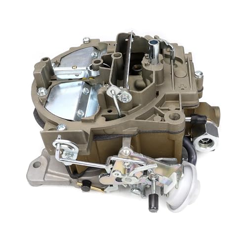 FEXON Rochester Quadrajet Carburetor 4 Barrel For Chevy 1966-1973 327 350 427 454 Engines Trucks and Cars, Replace 1975-1979 Corvettes Manual Divorced Choke 1901-GG 1901R 750 CFM 4BBL
