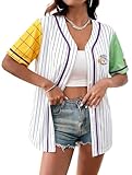You've Got A Friend in Me Baseball Jersey Women Magical Shirts Funny Vacation Holiday Button Up Tops Yellow