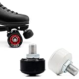 No deje marcas: estos topes para patines de ruedas son adecuados para la mayoría de los pisos, como pisos de madera, pisos de asfalto, pisos de cemento, etc., sin dejar marcas, puede usarlos de manera segura en interiores o exteriores.