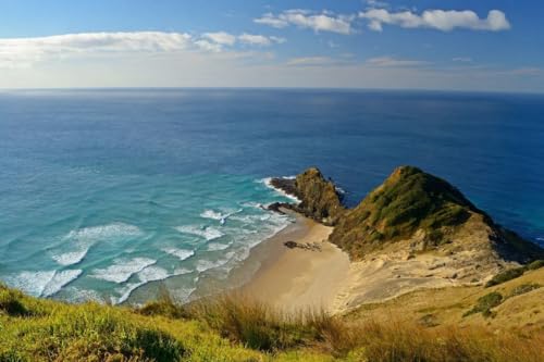 Tableau acrylique Cape Reinga Nouvelle-Zélande pour revivre la magie des océans