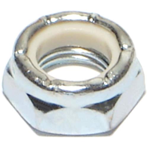 Hard-to-Find Fastener 014973323288 Fine Thin Pattern Nylon Insert Lock Nuts, 3/8-24, Piece-10