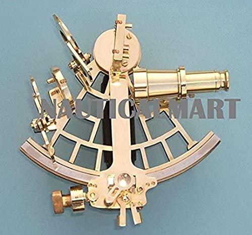 Image of NauticalMart 10 inch Brass Astrolabe Sextant