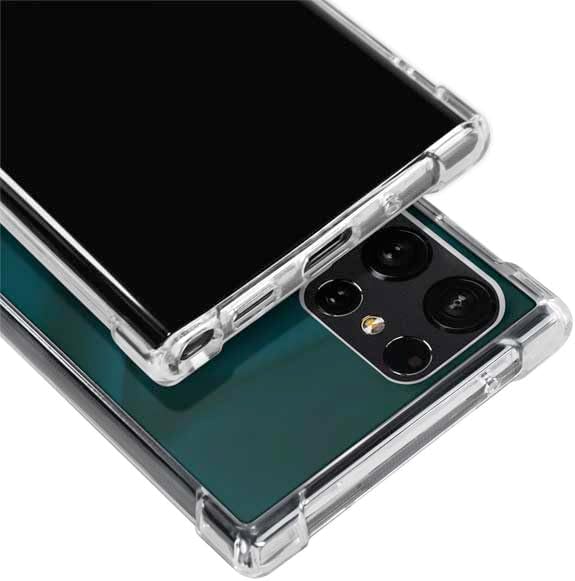 Skinit Clear Phone Case Compatible with Galaxy S24 Ultra - Officially Licensed NFL Philadelphia Eagles Design
