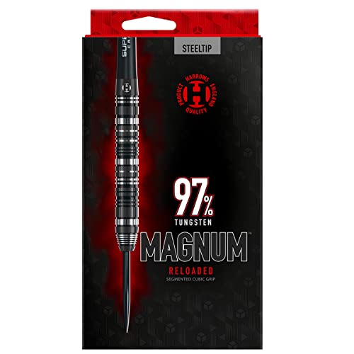 Harrows Magnum Reloaded 97% Tungsten Steel Tip Darts (26) #TOP4