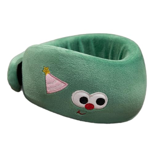 低反発旅行ネック枕頭と柔らかい U 字型クッション飛行機車ホームオフィス使用 U 字型枕