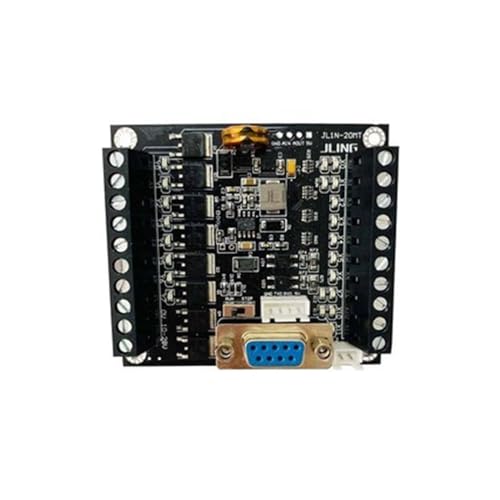 Placa PLC FX1N-20MT con 12 entradas y salida de transistor para automatización industrial
