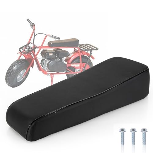 PSLER 19 Inches Mini Bike Seat Compatible with CT200U DB30 196cc 200cc Made of Synthetic Leather and Density Foam