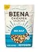 BIENA Chickpea Snacks - Crunchy Roasted Chickpeas - High Fiber Vegan Protein Snacks for Adults and Kids - 8-Pack, 5 Ounce Bags - Sea Salt