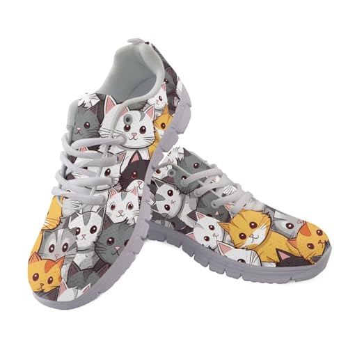 Modysero Shoes for Women Sport Tennis Shoes Lightweight Breathable Casual Womens Sneaker for Walking Running Work Office