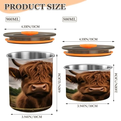 Envase de acero inoxidable para café Blueangle 500 ml miniatura 2