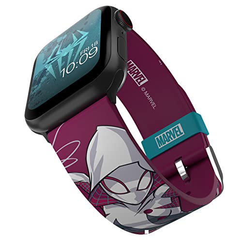 MARVEL – Ghost Spider Smartwatch Band - Officially Licensed, Compatible with Every Size & Series of Apple Watch (watch not included)