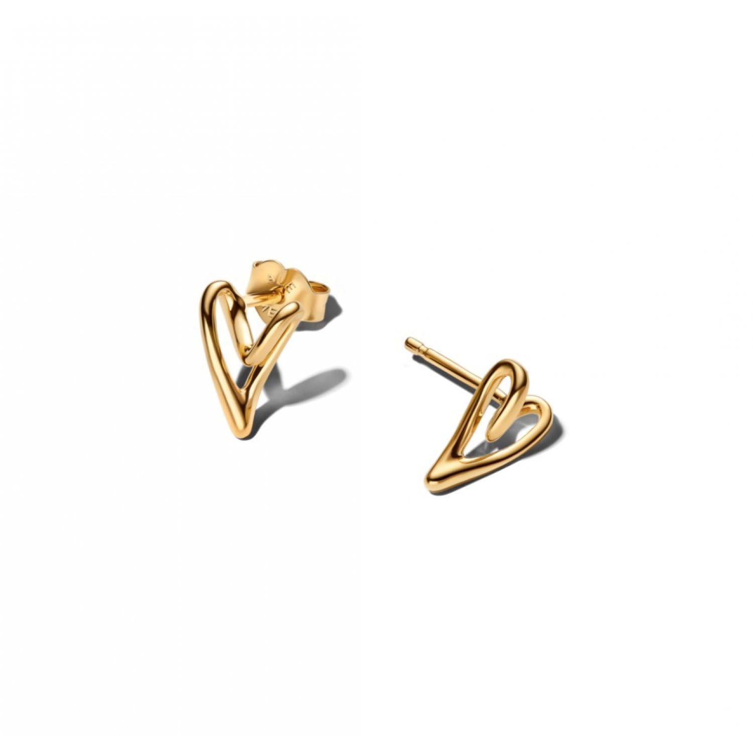 Pandora Essence 264393C00 heart earrings