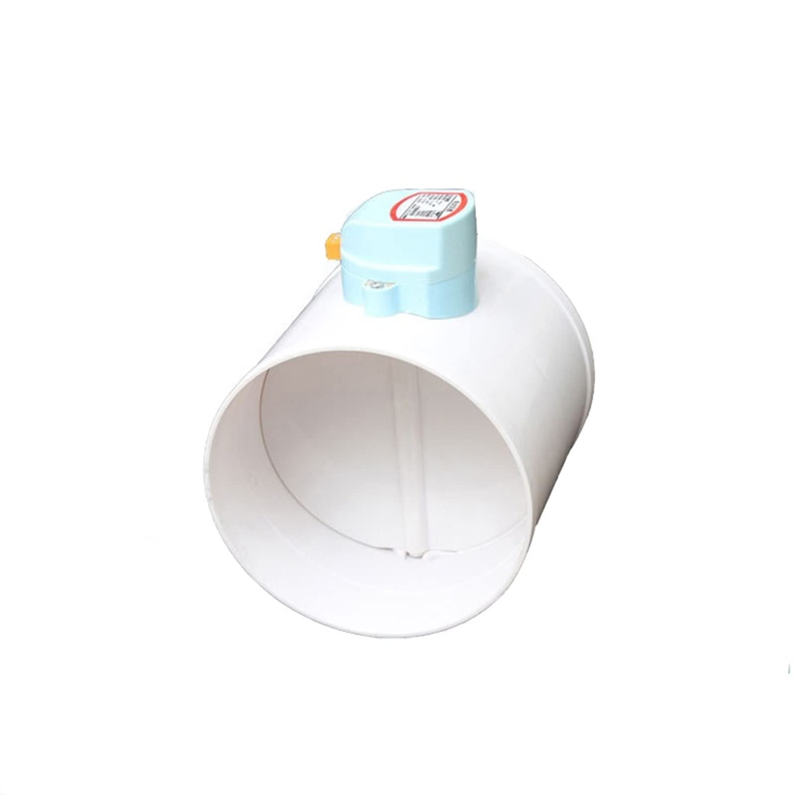 Válvula de aire eléctrica HAVC de plástico PVC resistente a altas presiones y temperaturas extremas Válvula de retención motorizada Tubería 75/110/160/200 mm 220 V 12 V 24 V(220vac,110mm)