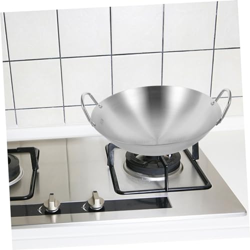 Wok de acero inoxidable MAGICLULU de 34 cm miniatura 5