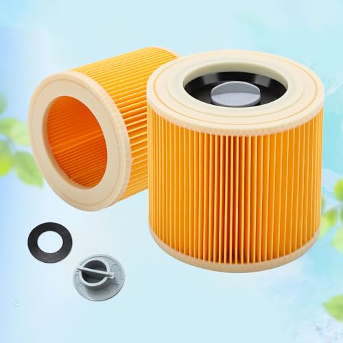 Karcher wd2 filter|karcher wd3|filter|wd2| Replacement 4Pcs WD2 WD3 WD3P A2004 MV2 MV3 Cartridge Filters Wet & Dry Hoover Vacuum Cleaner 64145520