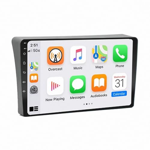 Pantalla de coche con Carplay para Nissan Navara D40 2005-2010 táctil con 4 núcleos