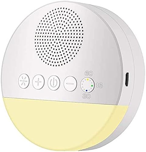 Temporizador de apagado automático Máquina de sonido Sonidos relajantes naturales Terapia portátil Máquina de ruido blanco Sonidos de alta fidelidad for bebés Adultos Relajación for dormir Tono y volu