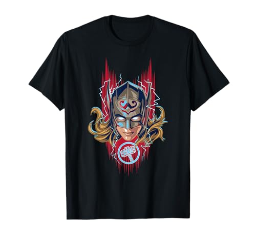 T-shirt Marvel Thor Jane Foster Mjolnir vêtement imprimé affiche de film science-fiction