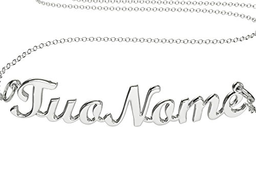 NOMISSIMO Collana con Nome Sonia in Argento 925