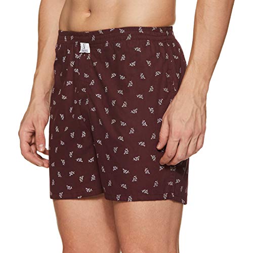 Image of Longies Men's Cotton Printed Regular Boxer Shorts