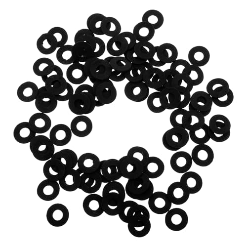 SHINEOFI 100 Almohadillas Amortiguadoras de Puerta de Coche Aplicables, Esponja de Alta Densidad Orificio Central para Panel Interior, Almohadillas Antivibración y Reductoras de Ruido