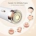 Facial Hair Remover for Women, 2-in-1 Epilator for Women with LED Light, Waterproof Mini Portable Lipstick Design, Electric Epilators Painless Lady Shavers for Face, Bikini Area, Lip, Chin, Leg, Arms