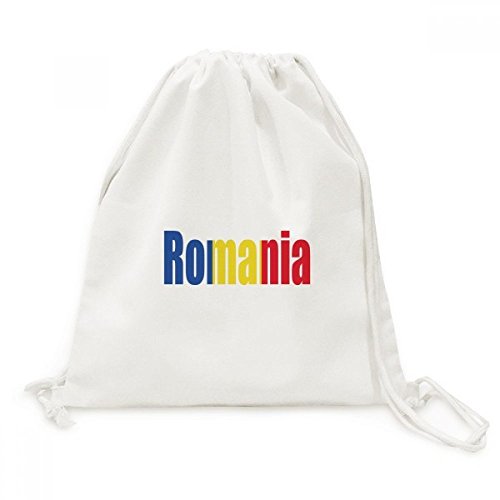 Roumanie sac à dos cordon toile pour éviter les bagages lourds