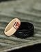 Rinfit Matching Silicone Rings for Couples - Silicone Wedding Bands Sets for Him and Her - MetalInfinity & Infinity Patented Design - Nude & Black - Women 7 & Men 9