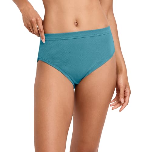 Image of Jockey Women's Underwear Plus Size 100% Cotton Elance Hipster - 3 Pack