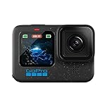 GoPro HERO12 Black - Action camera impermeabile con video Ultra HD 5.3K60, foto da 27 MP, HDR, sensore di immagine da 1/1,9", streaming live, webcam, stabilizzazione