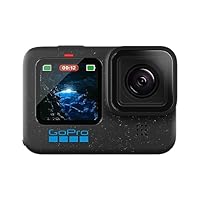 GoPro HERO12 Black - Action camera impermeabile con video Ultra HD 5.3K60, foto da 27 MP, HDR,...