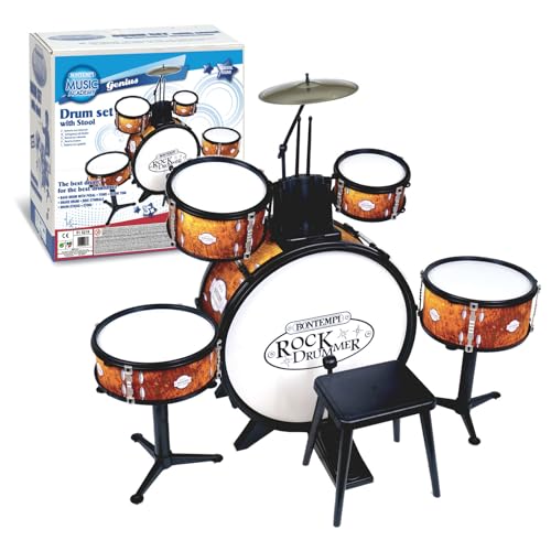 Batterie Bontempi BeatFusion Pro orange percussion complète de type acoustique - 3