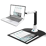 TTLIFE Cámara de Documentos,Escáner Portátil de Alta Definición,Escáner de Cámara de Documentos de Imagen,con Función de Grabación de Video de Proyección en Tiempo Real,Tamaño de Captura A4