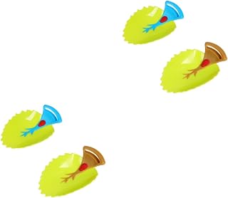 VICASKY 4piezas Extensor De Grifo Para Niño Niña Forma De Kit Para Facilitar El Lavado De Manos Accesorios De Baño Color Azul y Limón