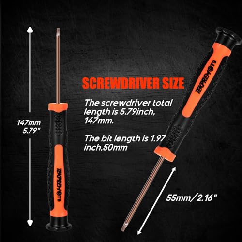 Kit de reparo de limpeza e abertura para PS5 PS4 PS3, TEKPREM 14 em 1 conjunto de chaves de fenda co