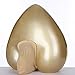 Rswnyirn Men's Sheer Mesh Enhancing Bulge Pouch C-String Panties Invisible Bikini Thong Briefs Nude A One Size