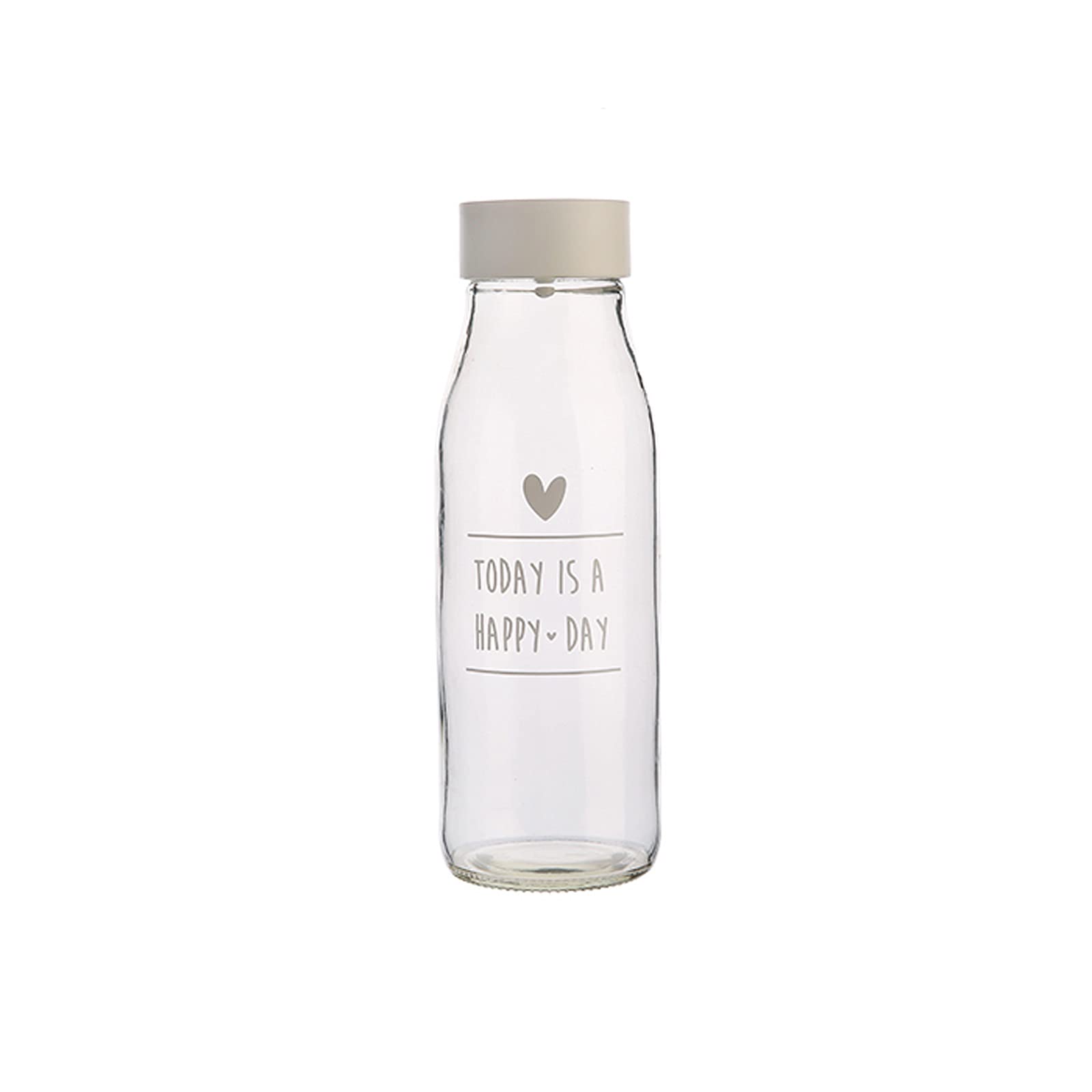 Jarra de Agua Jarra transparente con tapa de vidrio para el hogar Botella de agua fría Can 360 grados Verter Agua Tetera linda para el hogar, Escuela, Restaurante Teteras de té Helado ( Color : A )