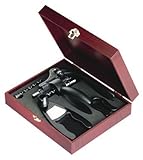 ★ Ideal para Regalo ★ Sacacorchos Automático Caja Madera