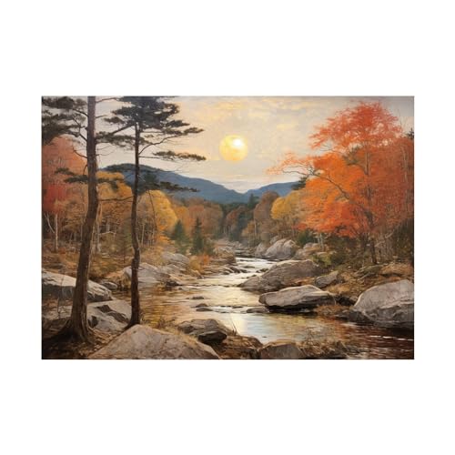 Art poster decoration paysage abstrait 60x80cm sans cadre pour personnaliser vos murs