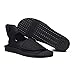 Chaussures diabétiques de haute protection chaussures de marche réglables chaussures larges chaussures diabétiques pour personnes âgées avec fermeture velcro ( Couleur : Noir , Taille : US MEN 9.5 )