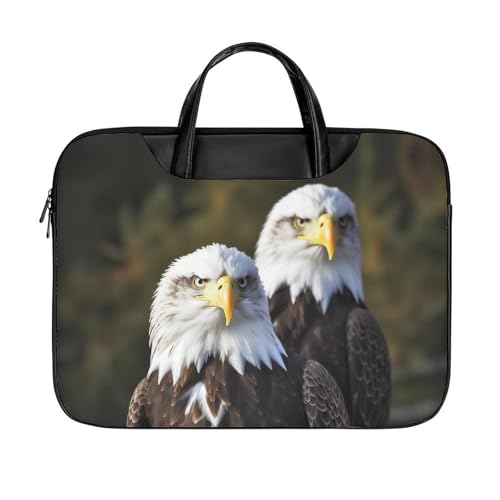 Bolso para Laptop 15.6" Impermeable Cuero Ligero Casual miniatura 1