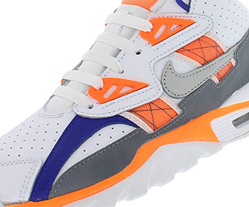 Nike Air Trainer Sc Boys Shoes Size 4.5, Color: White/Orange-DV22331003