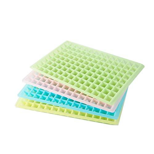 HOLIDYOYO molde para hacer hielo molde de hielo molde de cubitos de hielo largo forma mini cubo Molde de bricolaje para bandeja de hielo Molde de bola de hielo de diamante Color Aleatorio