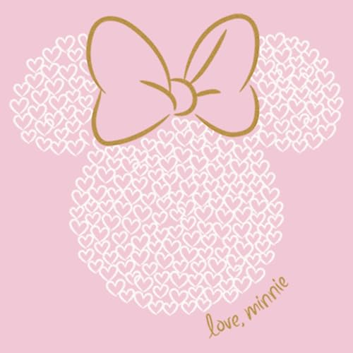 Girl's Minnie Mouse Heart Silhouette T-Shirt2